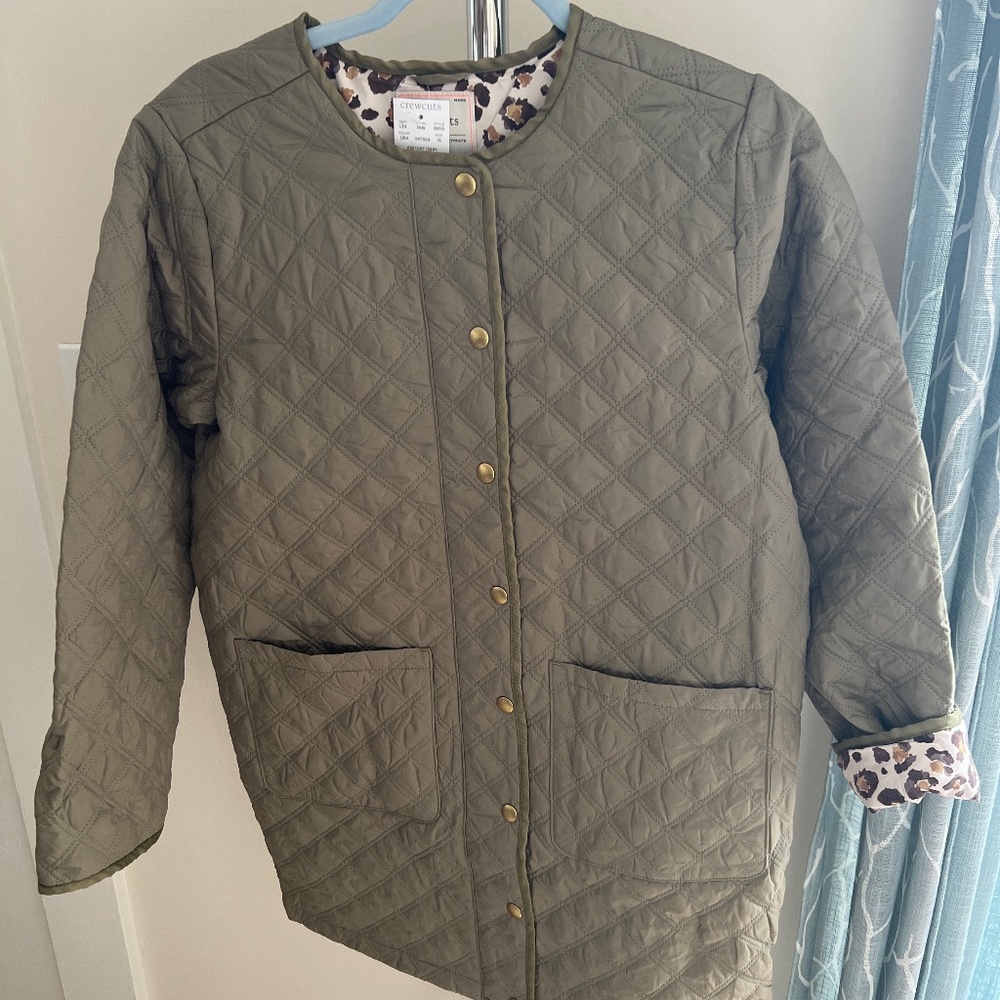 J crewcuts quilted coat